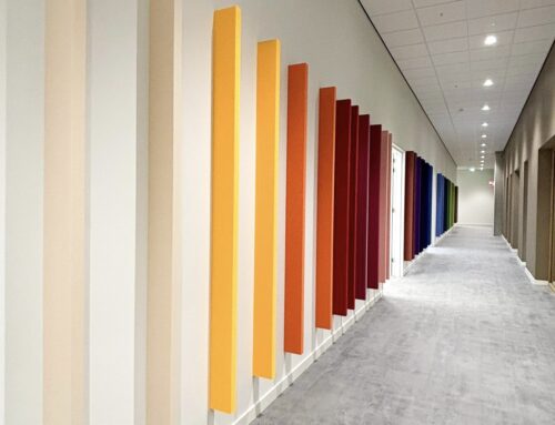 Akoestisch vilt wanddecoratie